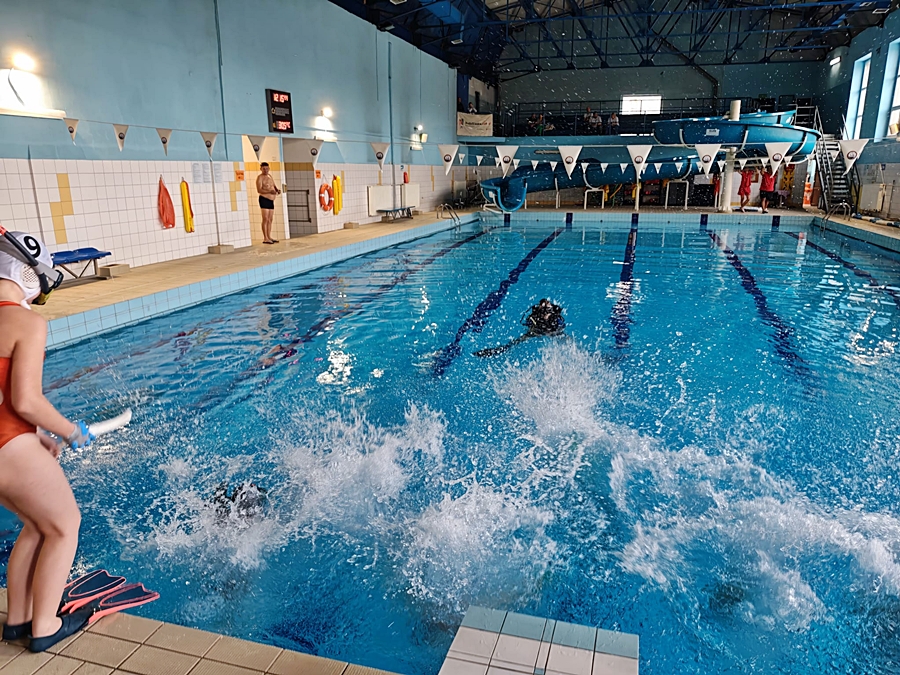 Hokej pod wodą Walenie Siemianowice Śląskie Finał WOŚP w Rudzie Śląskiej 25 I 2026